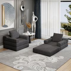 Bellemave® Single Sofa Chair that Converts to A Single Sofa Bed