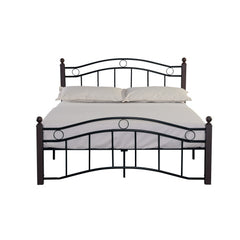 Bellemave® Metal Platform Bed with Headboard and Footboard