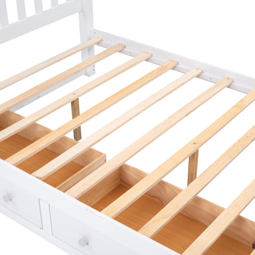 Bellemave  Double bed Wooden attic bed