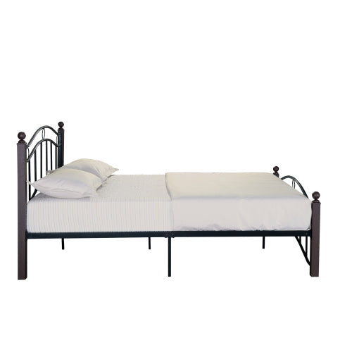 Bellemave® Metal Platform Bed with Headboard and Footboard