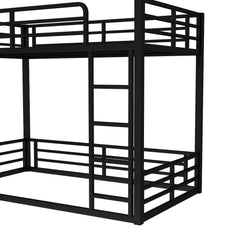 Bellemave® Heavy-Duty Metal Floor Bunk Bed - Bellemave