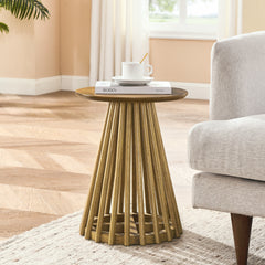 Bellemave® Modern Minimalist Solid Wood Coffee Table