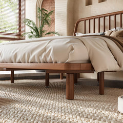 Bamboo Platform Bed Bedroom Lifestyle View