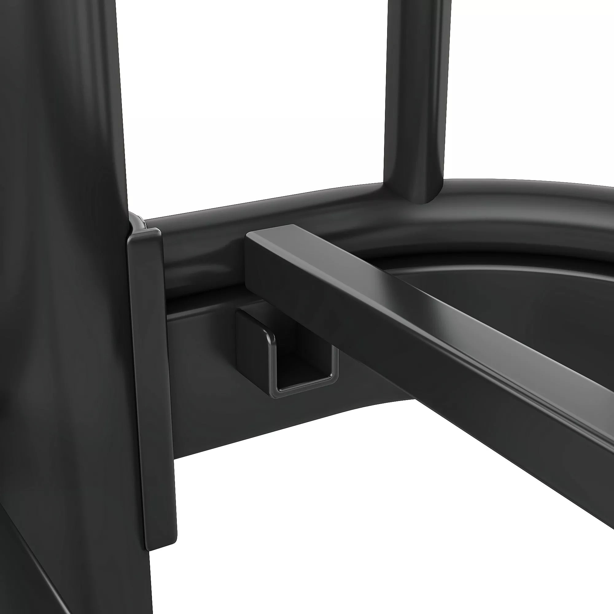 metal bunk bed slat support system without box spring