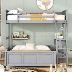 Bellemave® Bunk Bed with Desk Bellemave®