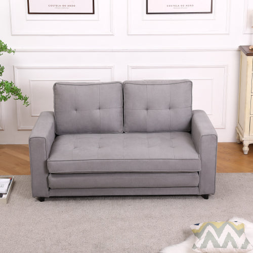 Bellemave 3-in-1 Upholstered Futon Sofa Convertible Floor Sofa bed,Foldable Tufted Loveseat Bellemave