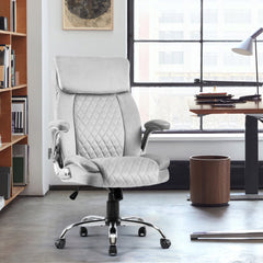 Bellemave® Velvet Swivel Office Room Chair Executive Desk Chair Bellemave®