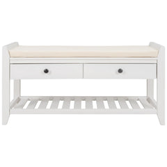 Bellemave® Shoe Rack with Cushioned Seat and Drawers Bellemave®