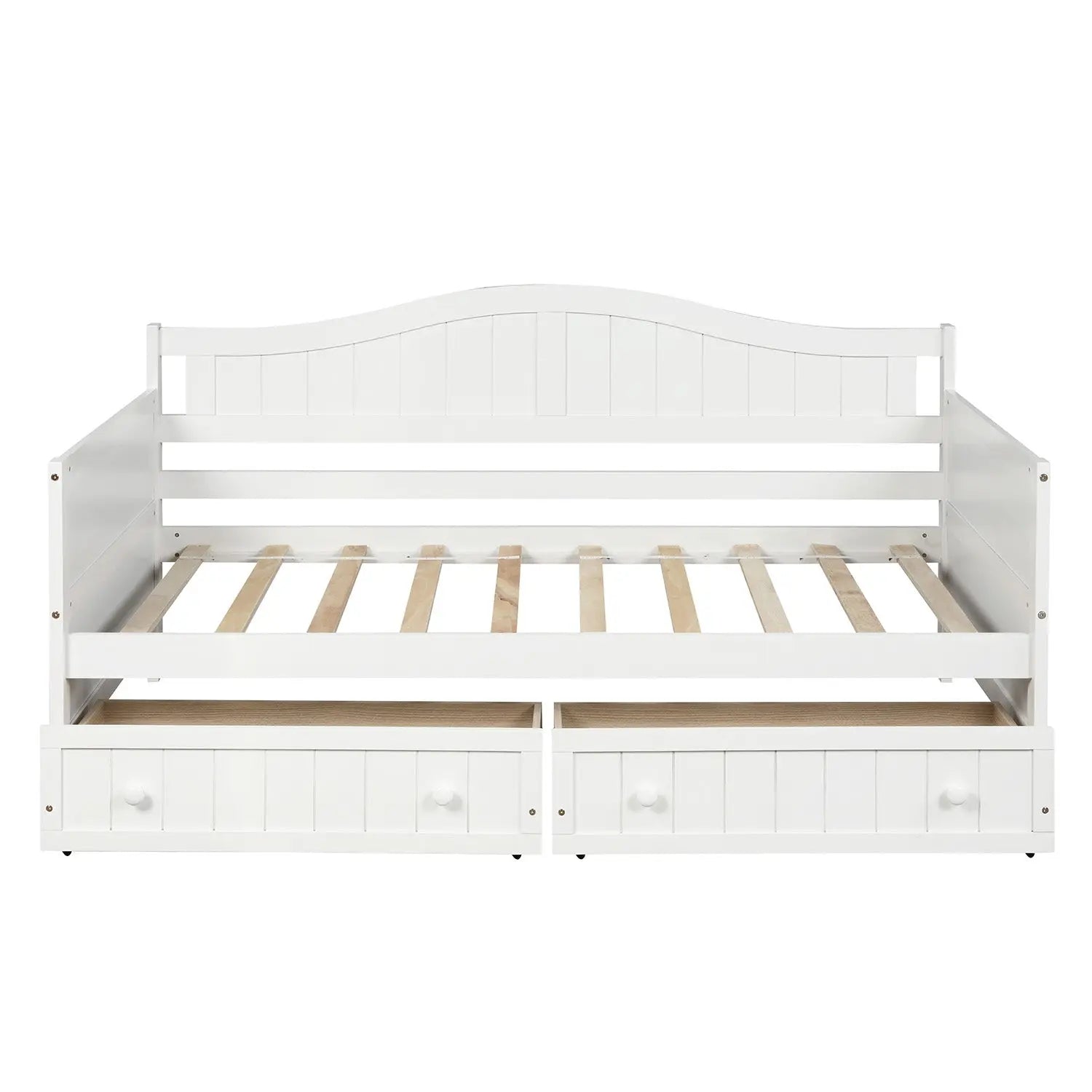 Bellemave® Twin Size Wooden Daybed with Trundle