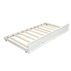 Bellemave® Twin Size Wood Daybed with Trundle