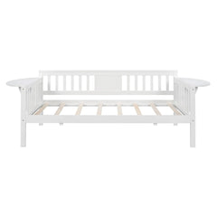 Bellemave® Wood Daybed with Small Foldable Table