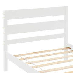 Bellemave Twin Size Platform Bed with Headboard and Footboard Bellemave