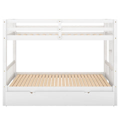 Bellemave® Twin Size Pull-Out Bunk Bed with Trundle Bed Bellemave®