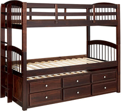 Bellemave® Twin Size Bunk Bed with Trundle Bellemave®