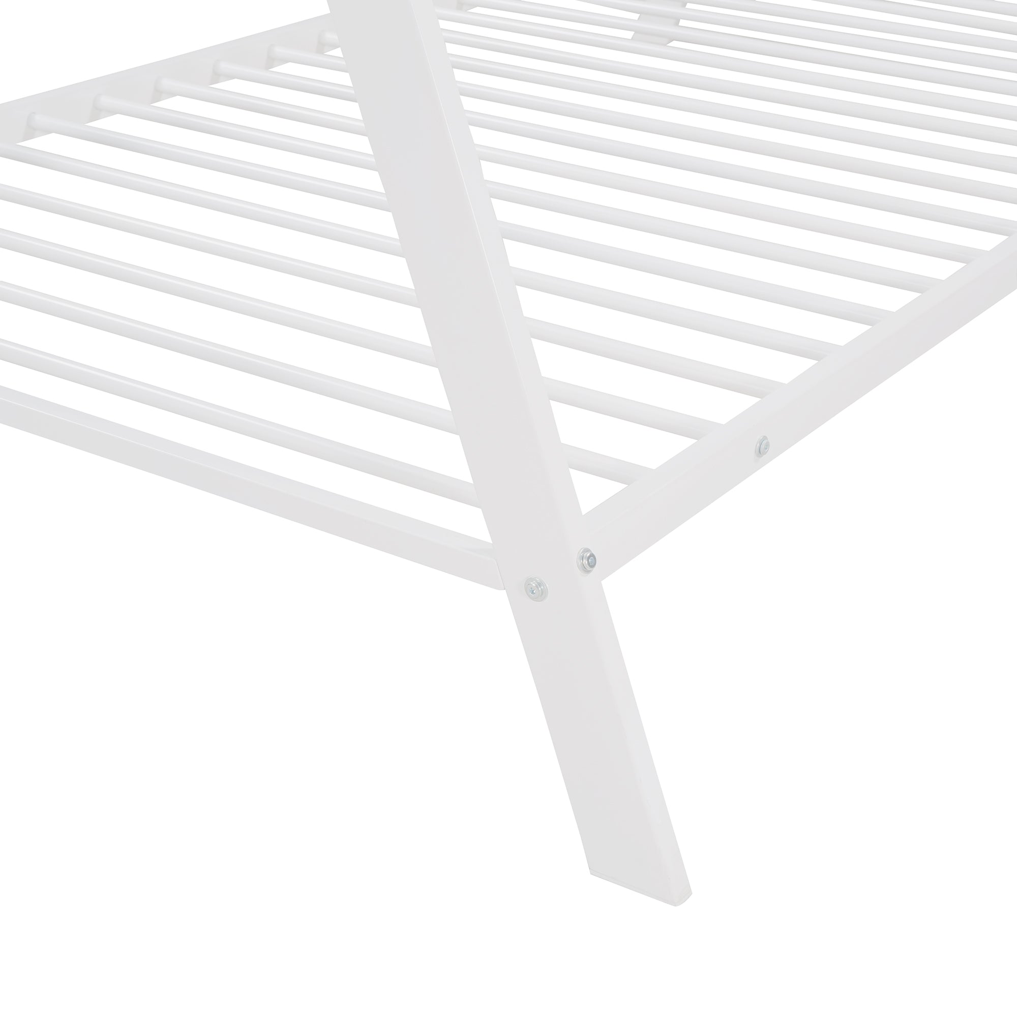 Bellemave® Twin Size Metal Tent Bed with Slat Bellemave®