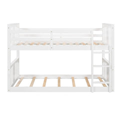 Bellemave® Twin Size Bunk Bed with Ladder Bellemave®