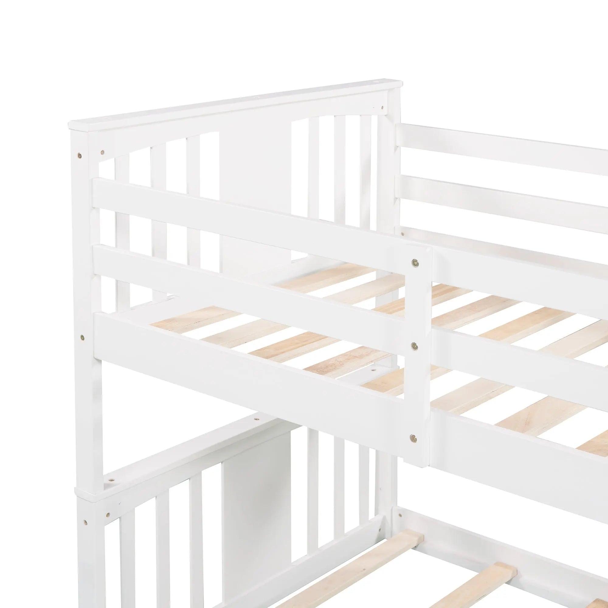 Bellemave® Twin Size Bunk Bed with Ladder Bellemave®