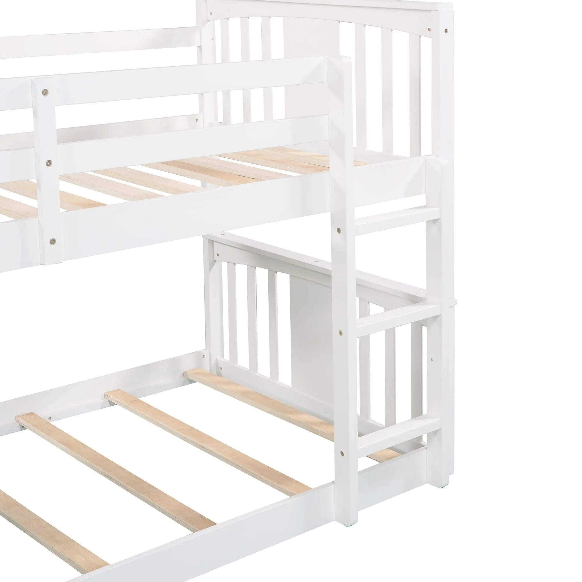 Bellemave® Twin Size Bunk Bed with Ladder Bellemave®