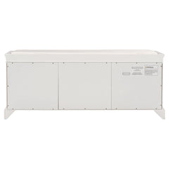 Bellemave® Storage Bench with 2 Drawers and 2 Cabinets Bellemave®