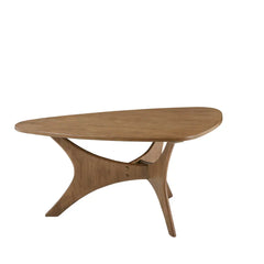 Bellemave 40" Triangle Wood Coffee Table Bellemave