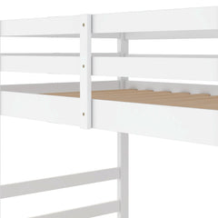 Bellemave® Wood Floor Bunk Bed with Ladder Bellemave®