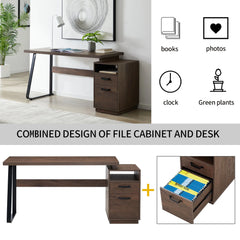 Bellemave® 65" Home Office Computer Desk with Drawers Bellemave®