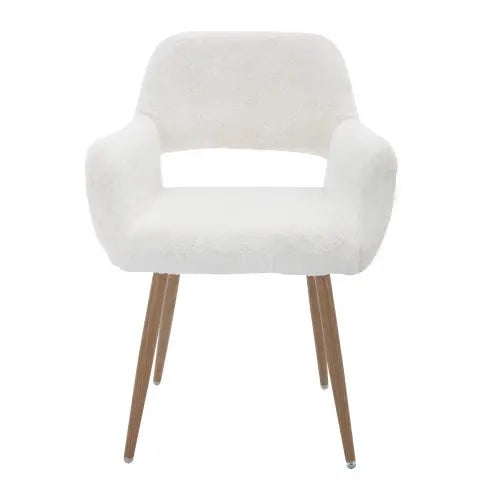 Bellemave® Faux Fur Chairs with Solid Painting Steel Leg Bellemave®