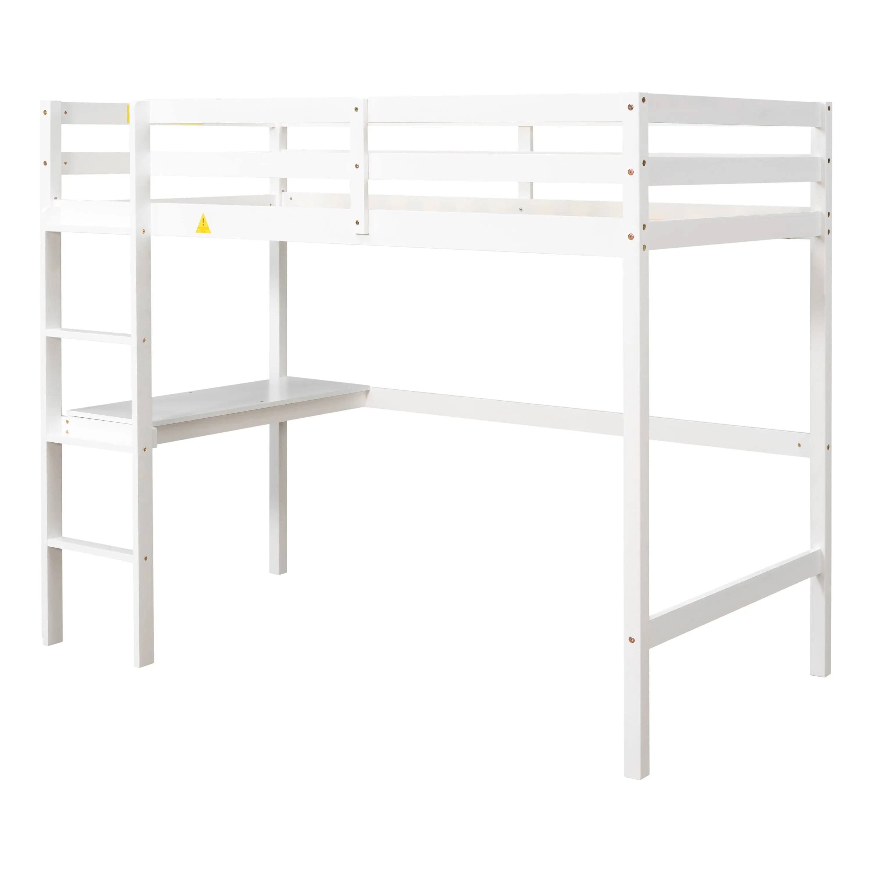 Bellemave® Loft Bed with Built-In Desk Bellemave®