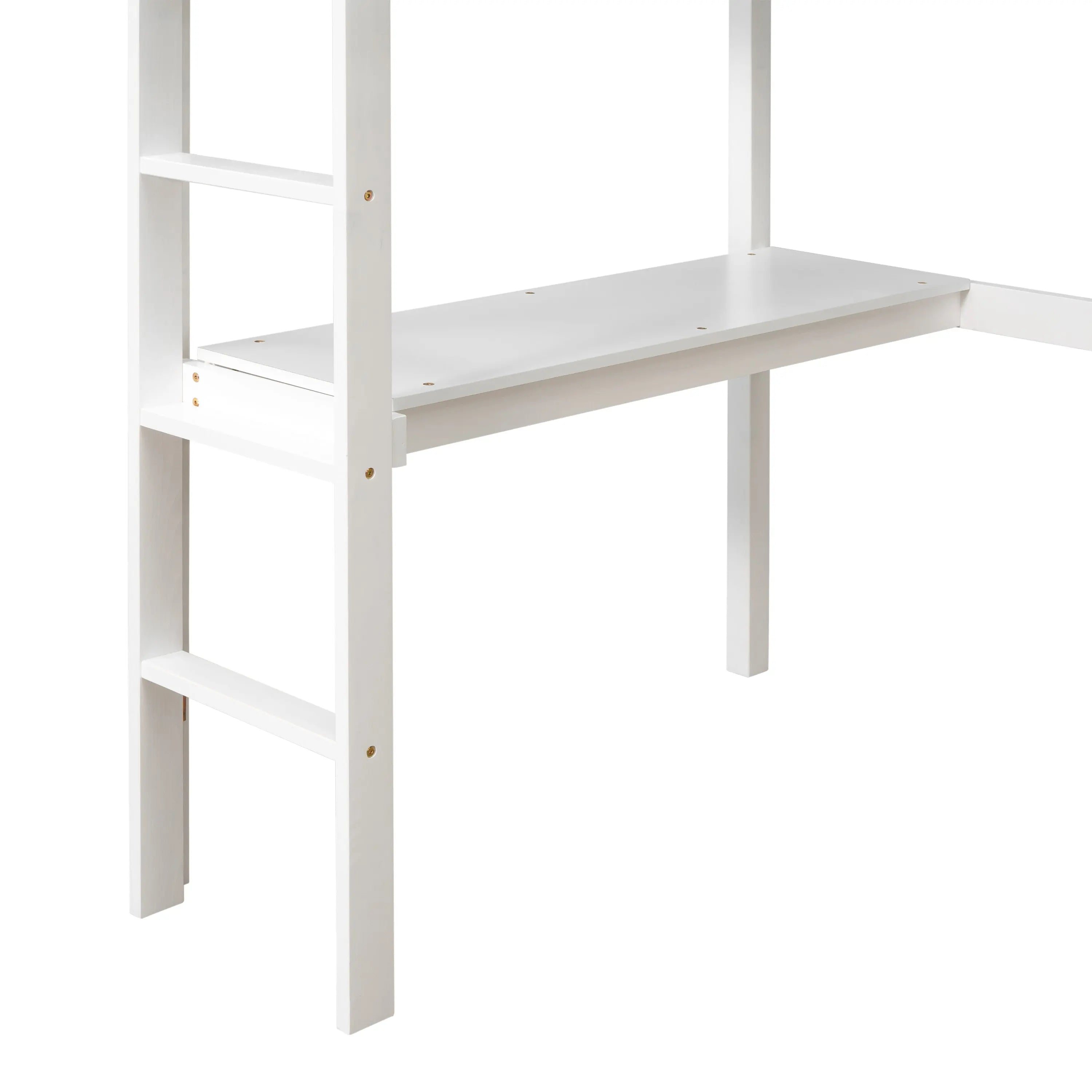 Bellemave® Loft Bed with Built-In Desk Bellemave®