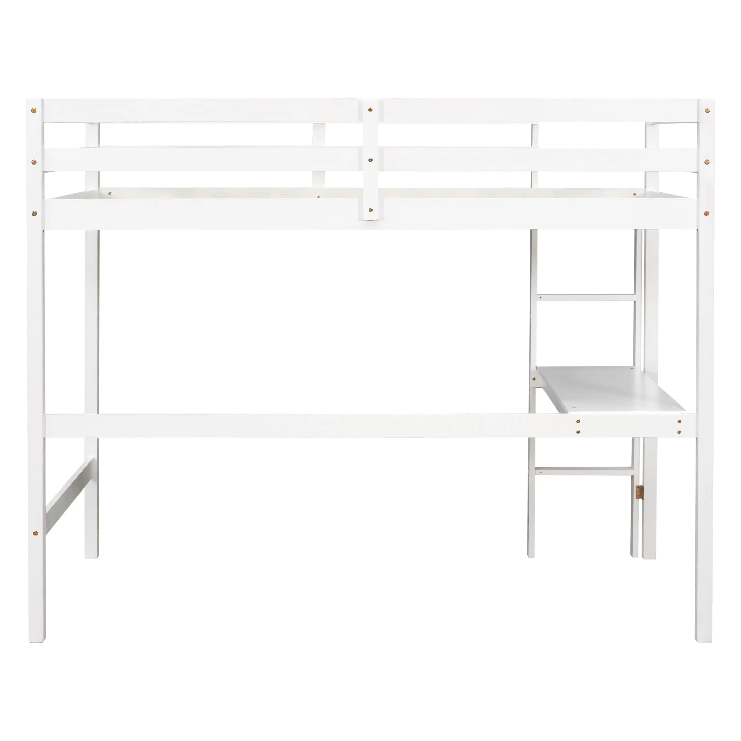 Bellemave® Loft Bed with Built-In Desk Bellemave®