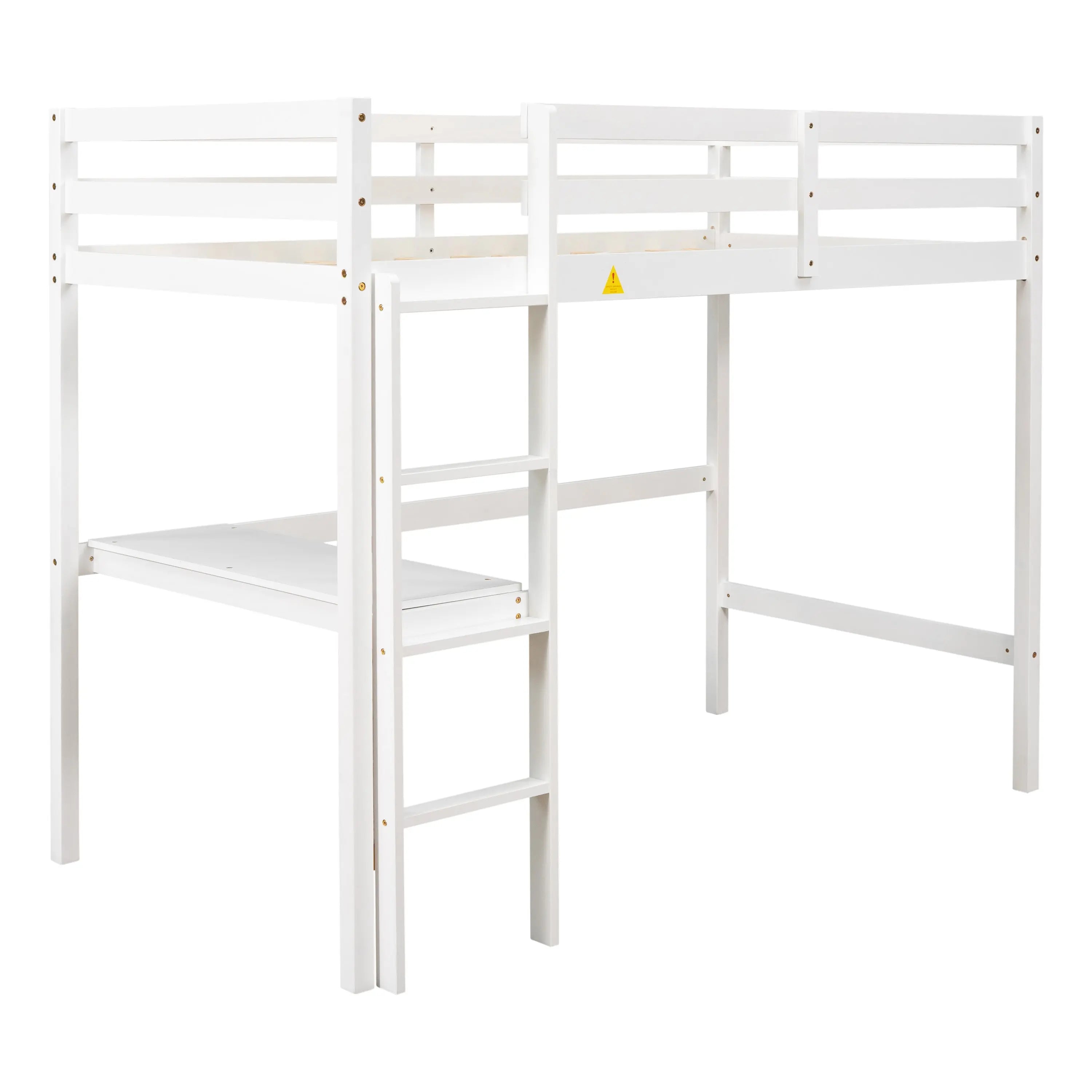 Bellemave® Loft Bed with Built-In Desk Bellemave®