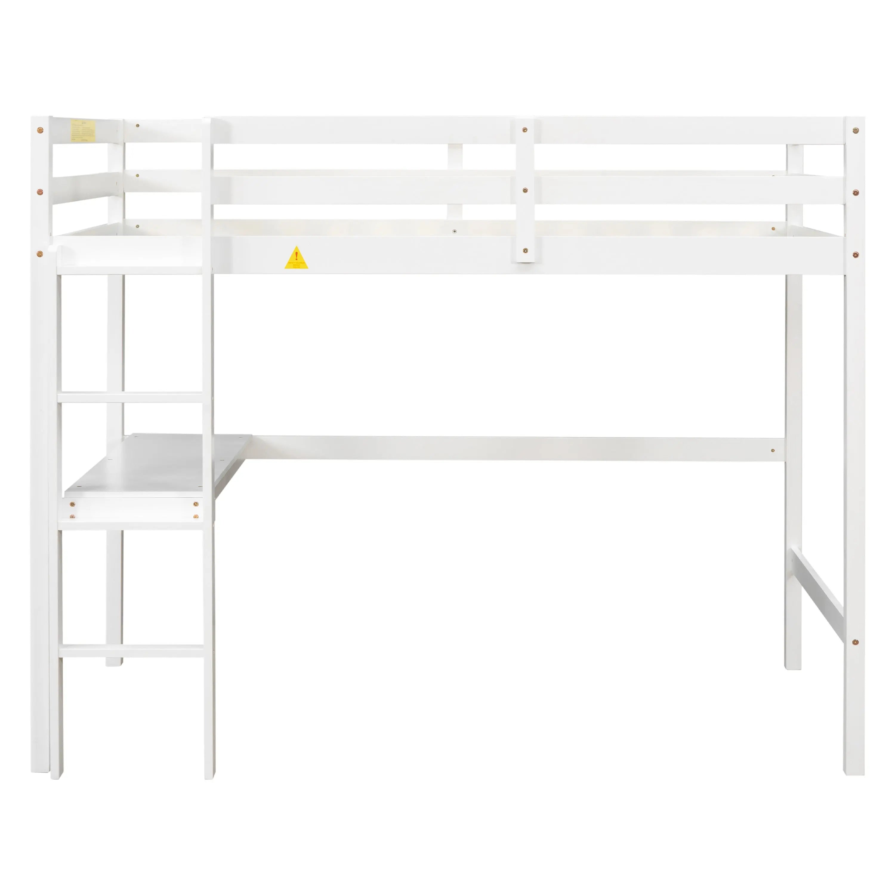 Bellemave® Loft Bed with Built-In Desk Bellemave®