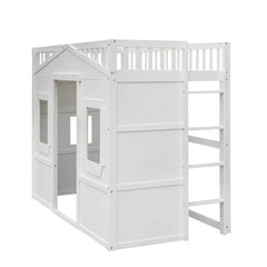 Bellemave® House Loft Bed with Ladder Bellemave®