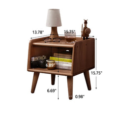 Bellemave Pure Solid Wood Bedside Nightstands Bellemave