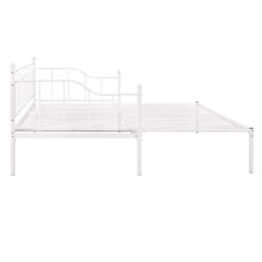 Bellemave® Twin Size Metal Daybed with Trundle