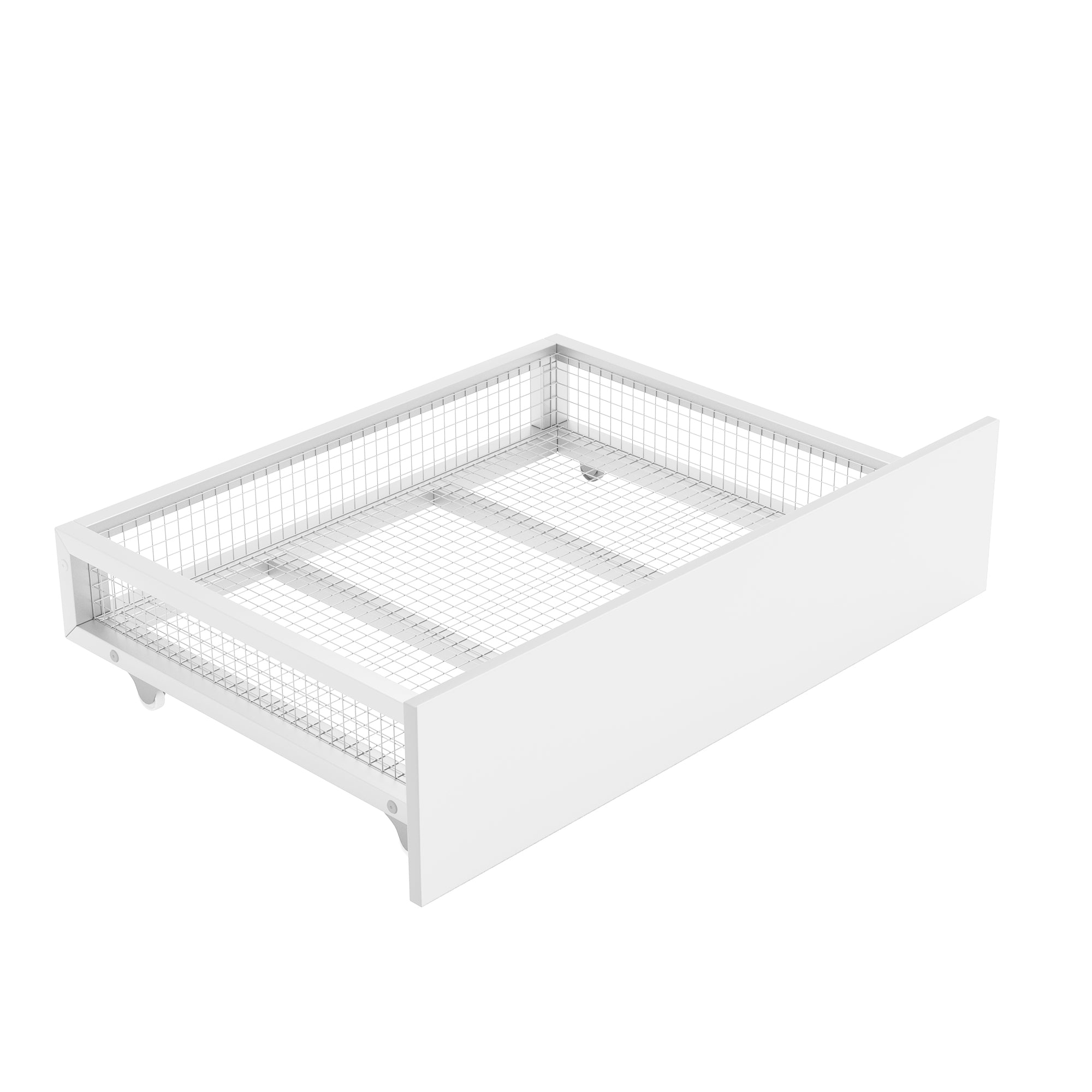 Bellemave® Full Size Metal House Bed with Two Drawers,Headboard and Footboard,Roof Design Bellemave®