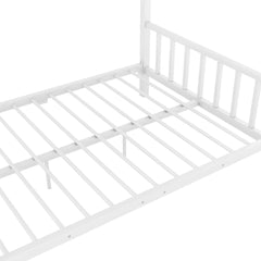 Bellemave® Full Size Metal House Bed with Two Drawers,Headboard and Footboard,Roof Design Bellemave®