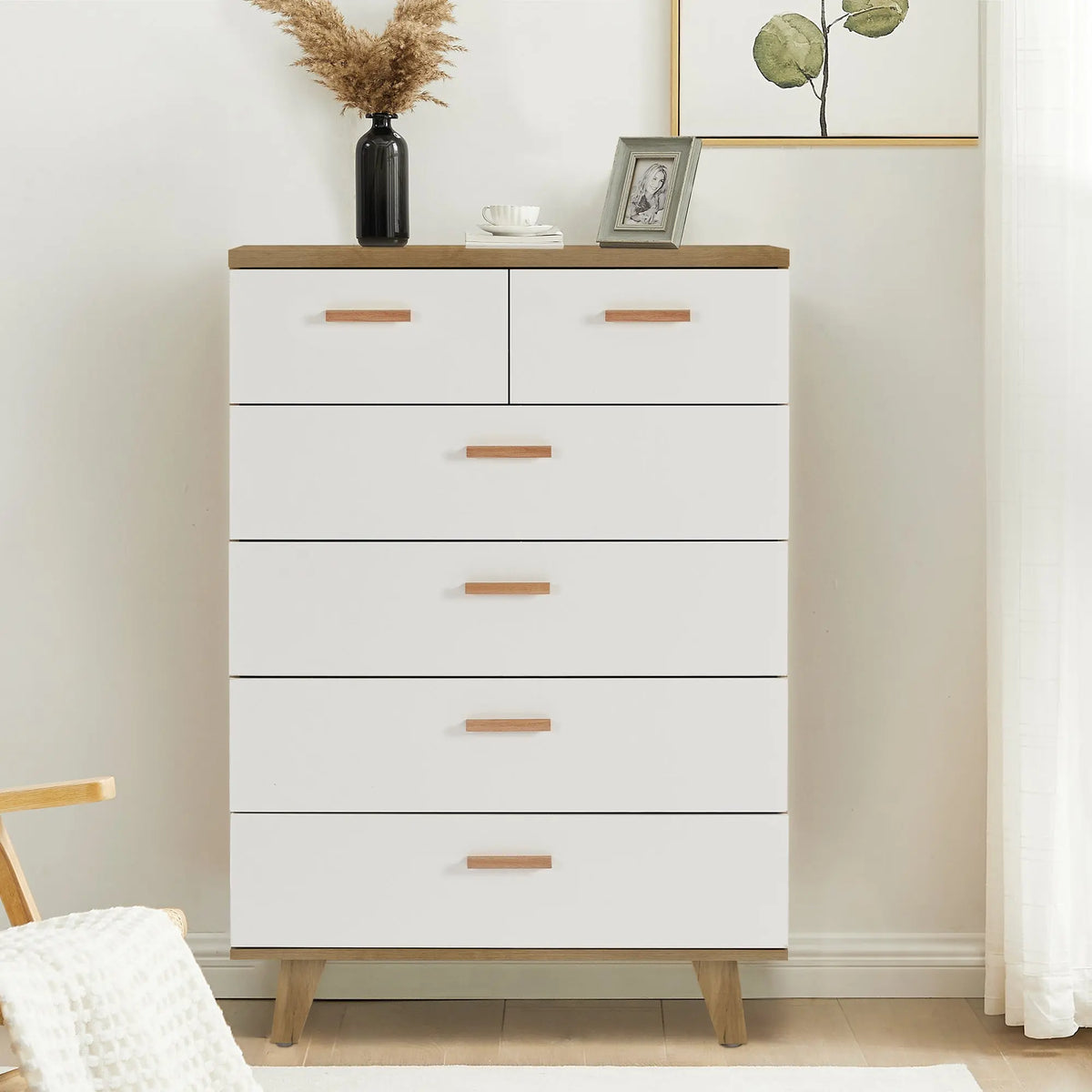 Bellemave Six Drawer Dresser Cabinet Bellemave