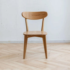 Bellemave 100% Natural Oak Wood Dirt-Free Wood Chair