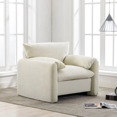 Bellemave Modern Style Chenille Oversized Armchair Accent Chair Bellemave