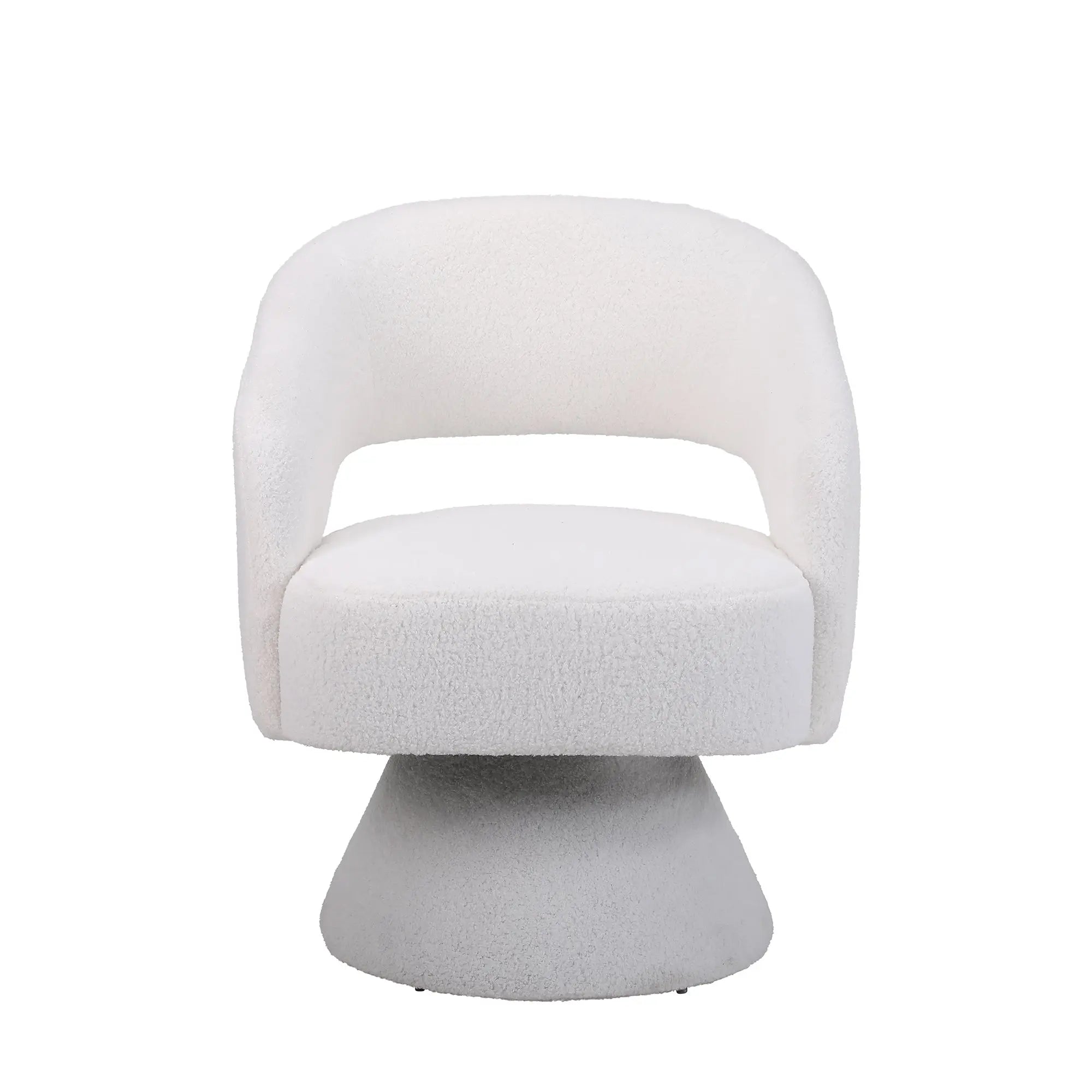 Bellemave® Swivel Round Barrel Chair in Fabric Bellemave®