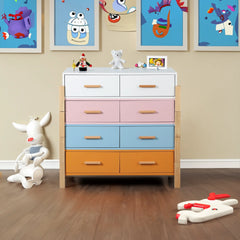 Bellemave® The Colorful Free Combination Cabinet with Storage and Solid Wood Handle Bellemave®