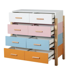 Bellemave® The Colorful Free Combination Cabinet with Storage and Solid Wood Handle Bellemave®