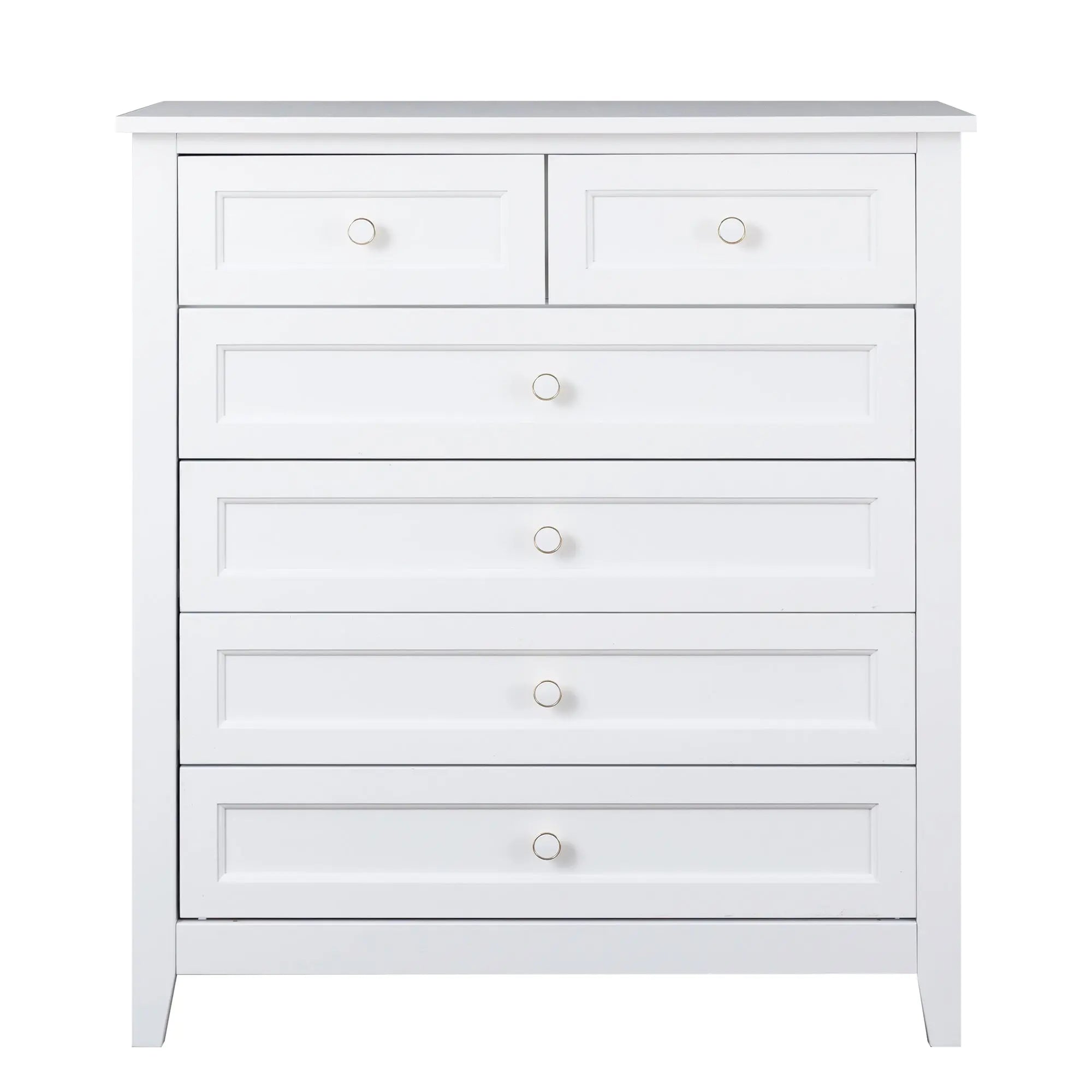 Bellemave Solid Wood Spray-Painted Drawer Dresser Bar Bellemave