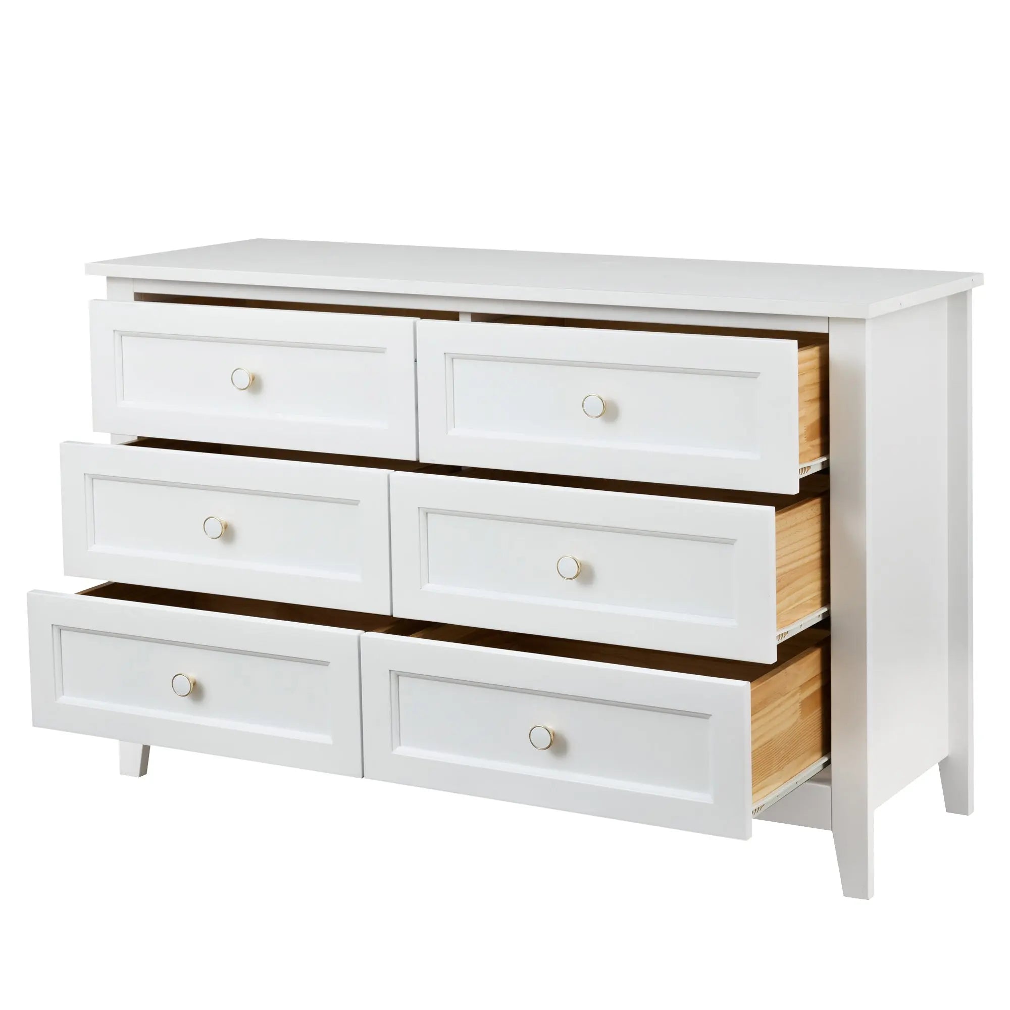 Bellemave Solid Wood Spray-Painted Drawer Dresser Bar Bellemave