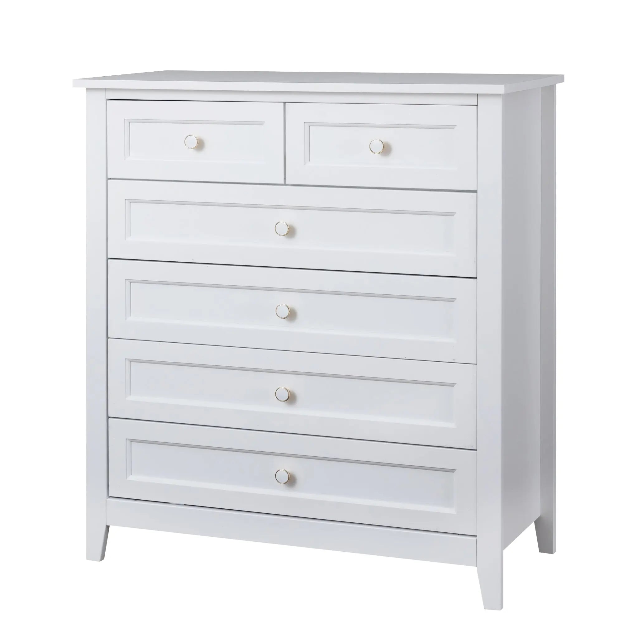 Bellemave Solid Wood Spray-Painted Drawer Dresser Bar Bellemave