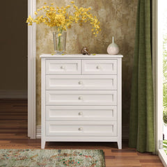 Bellemave Solid Wood Spray-Painted Drawer Dresser Bar Bellemave