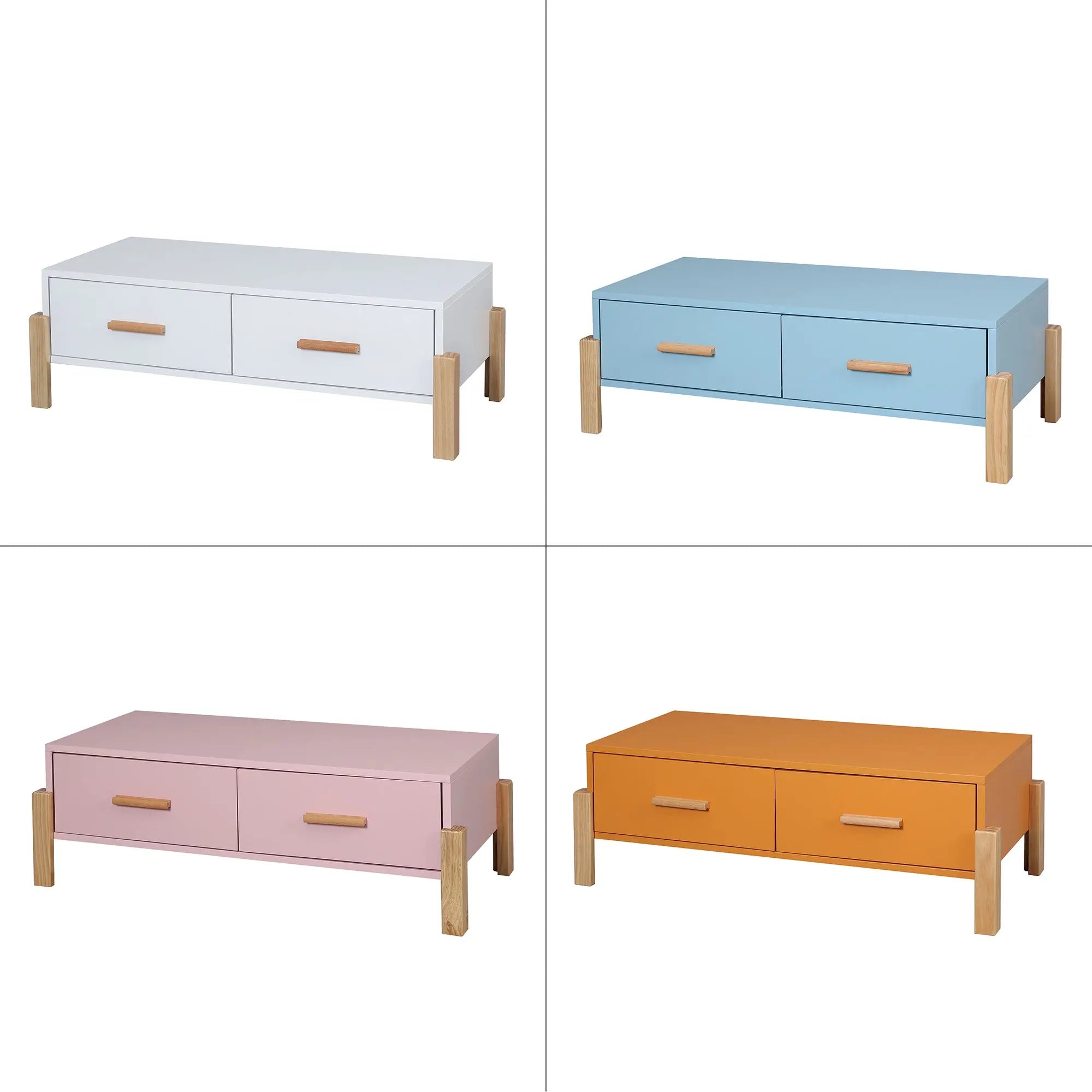 Bellemave® The Colorful Free Combination Cabinet with Storage and Solid Wood Handle Bellemave®