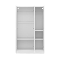 Bellemave® 3-Door Shutter Wardrobe with Shelves Bellemave®