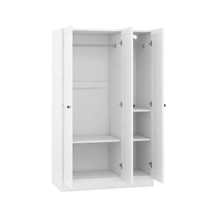 Bellemave® 3-Door Shutter Wardrobe with Shelves Bellemave®